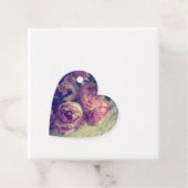 ヴィンテージスタイルのピンクのバラ フェイバータグ (インサイチュ)