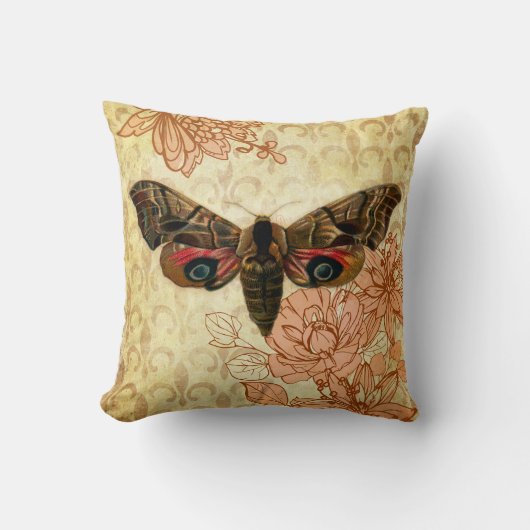 ヴィンテージスタイルのモチーフクッション クッション (正面)