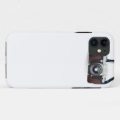 ヴィンテージスタイルのヴィンテージカメラ Case-Mate iPhoneケース (裏面(横))