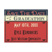 ヴィンテージスタイルの卒業日の保存