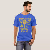 ヴィンテージスタイルの墓石 アリゾナ アメリカ 歴史的 Tシャツ (正面フル)