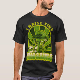 ヴィンテージスタイルの小さな恐竜を育てる Tシャツ