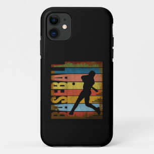ヴィンテージスタイルの野球 iPhone 11 ケース