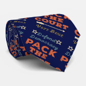 ヴィンテージスタイルは、裁判所をパックし、民主主義を守る ネクタイ (ロール)