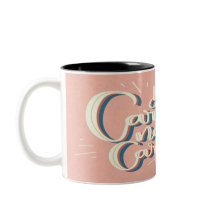 ヴィンテージスタイルやる気を起こさせるレタリングマグ