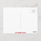 ヴィンテージスタイルアイラブテキサス州 ポストカード (裏面)