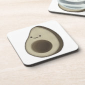 ヴィンテージスタイルアボカドスケッチ コースター (左側)