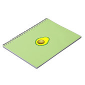 ヴィンテージスタイルアボカドスケッチ ノートブック (左側)