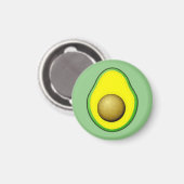 ヴィンテージスタイルアボカドスケッチ マグネット (正面/裏面)