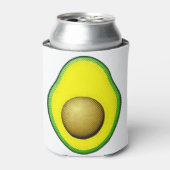 ヴィンテージスタイルアボカドスケッチ 缶クーラー (缶正面)