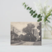 ヴィンテージスタイルアールズコルネチャーチビューポストカード ポストカード (スタンド正面)