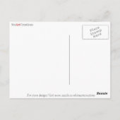 ヴィンテージスタイルアールズコルネチャーチビューポストカード ポストカード (裏面)