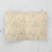 ヴィンテージスタイルアールデコデボンレックス猫 カード (内部)