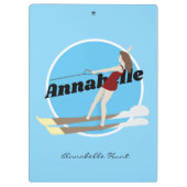 ヴィンテージスタイルウォータースキー クリップボード (裏面)