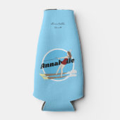 ヴィンテージスタイルウォータースキー ボトルクーラー (正面)