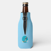 ヴィンテージスタイルウォータースキー ボトルクーラー (ボトル裏面)