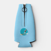 ヴィンテージスタイルウォータースキー ボトルクーラー (裏面)