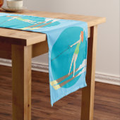 ヴィンテージスタイルウォータースキー ミディアムテーブルランナー (インサイチュ)