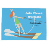 ヴィンテージスタイルウォータースキー ラージペーパーバッグ (裏面)