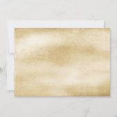 ヴィンテージスタイルエレガントクリスマスパーティー 招待状 (裏面)