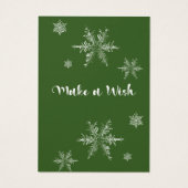 ヴィンテージスタイルエンジェルクリスマスギフトラベル (裏面)