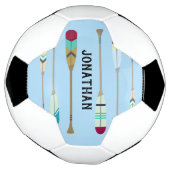 ヴィンテージスタイルオール サッカーボール (回転)