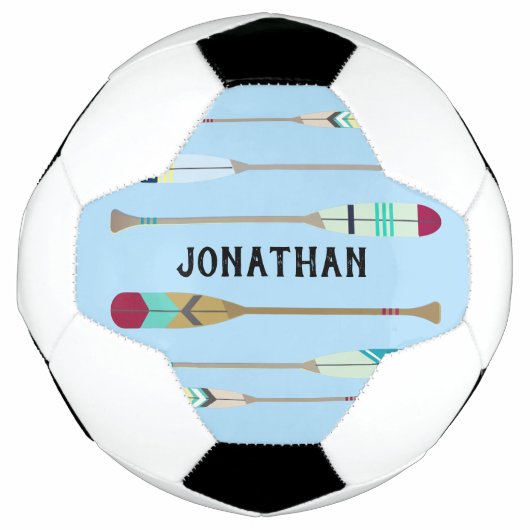 ヴィンテージスタイルオール サッカーボール (正面)