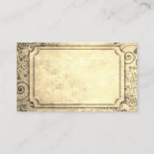 ヴィンテージスタイルカスタム名刺テンプレート 名刺 (裏面)