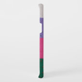 ヴィンテージスタイルカラフル編パッチワークデザイン Case-Mate iPhoneケース (裏面/右)