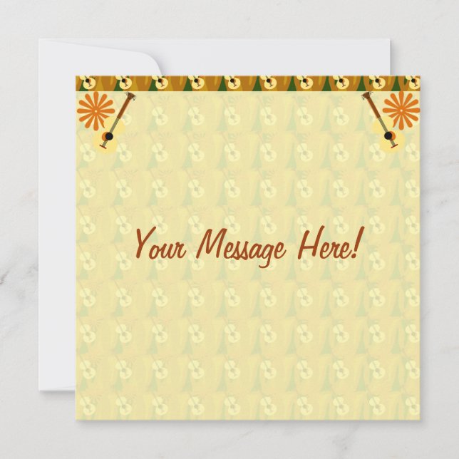 ヴィンテージスタイルギター (正面)