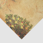 ヴィンテージスタイルクリスマスイラストレーション 薄葉紙 (詳細)