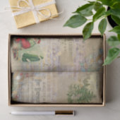 ヴィンテージスタイルクリスマスサンタメイキングおもちゃ 薄葉紙 (ギフト)