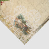 ヴィンテージスタイルクリスマスサンタ，チャイルド書&ズ 薄葉紙 (詳細)