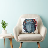 ヴィンテージスタイルクリスマスススススカンジナビアフクロウ クッション (椅子)