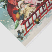 ヴィンテージスタイルクリスマススレッド 薄葉紙 (詳細)