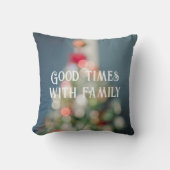 ヴィンテージスタイルクリスマスツリー クッション (正面)