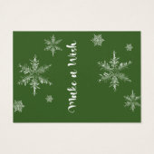 ヴィンテージスタイルクリスマスプレゼントラベル (裏面)