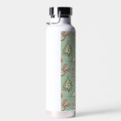 ヴィンテージスタイルクリスマス ウォーターボトル (右面)