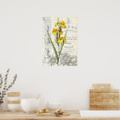 ヴィンテージスタイルコラージュ ポスター (キッチン)