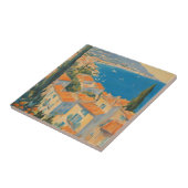 ヴィンテージスタイルコートダジュールフランスのトラベルウォーター色 タイル (側面)