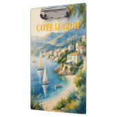 ヴィンテージスタイルコートダジュールフランスの旅行 クリップボード (左)