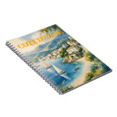 ヴィンテージスタイルコートダジュールフランスの旅行 ノートブック (右側)