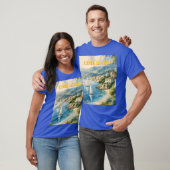 ヴィンテージスタイルコートダジュールフランスの旅行 Tシャツ (ユニセックス)