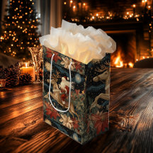 ヴィンテージスタイルサンタライディングトインデアデザイン