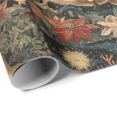 ヴィンテージスタイルサンタライディングトインデアデザイン ラッピングペーパー (ロールコーナー)