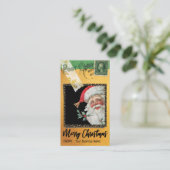 ヴィンテージスタイルサンタロイヤリティカード ロイヤリティカード (スタンド正面)