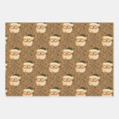 ヴィンテージスタイルサン ラッピングペーパーシート (正面)