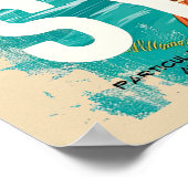 ヴィンテージスタイルシドニートラベルポスター ポスター (角)