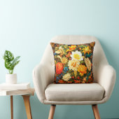 ヴィンテージスタイルシャビーシックフローラ クッション (椅子)