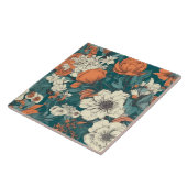 ヴィンテージスタイルシームレかわいらしスフローラ タイル (側面)